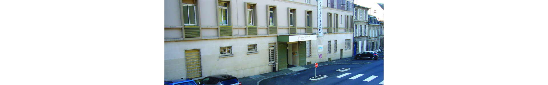 Façade de la clinique Saint-Joseph- Angouleme