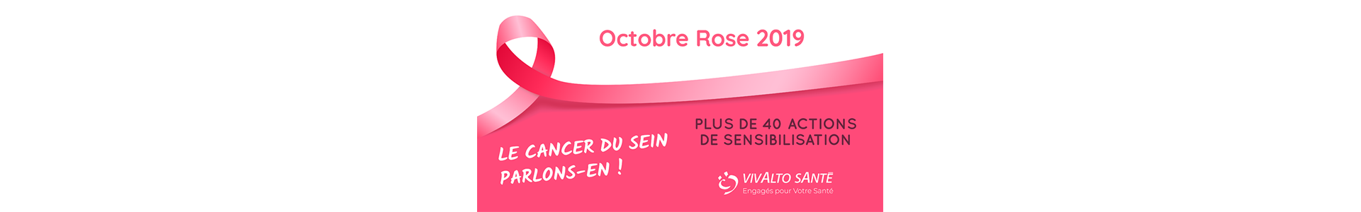 Octobre rose 2019 - Visuel panoramique