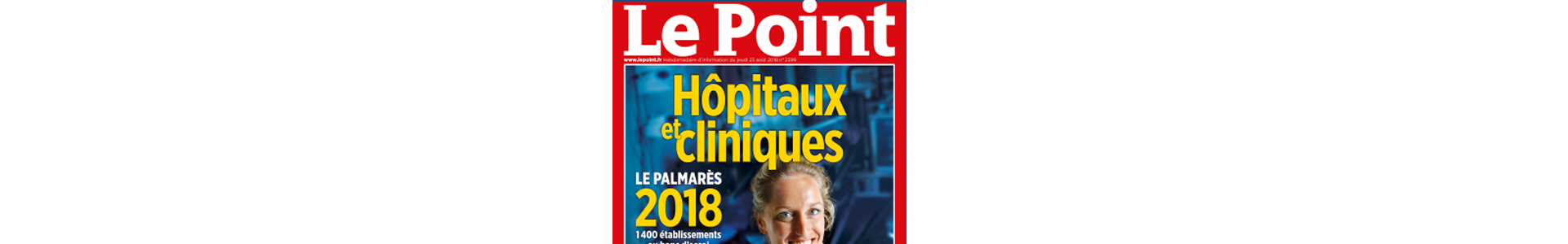 Couverture Le point 2018